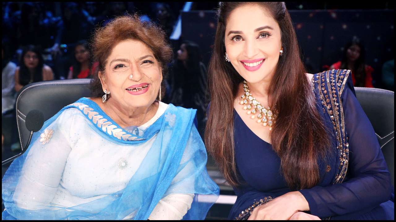 Madhuri Dixit-Saroj Khan