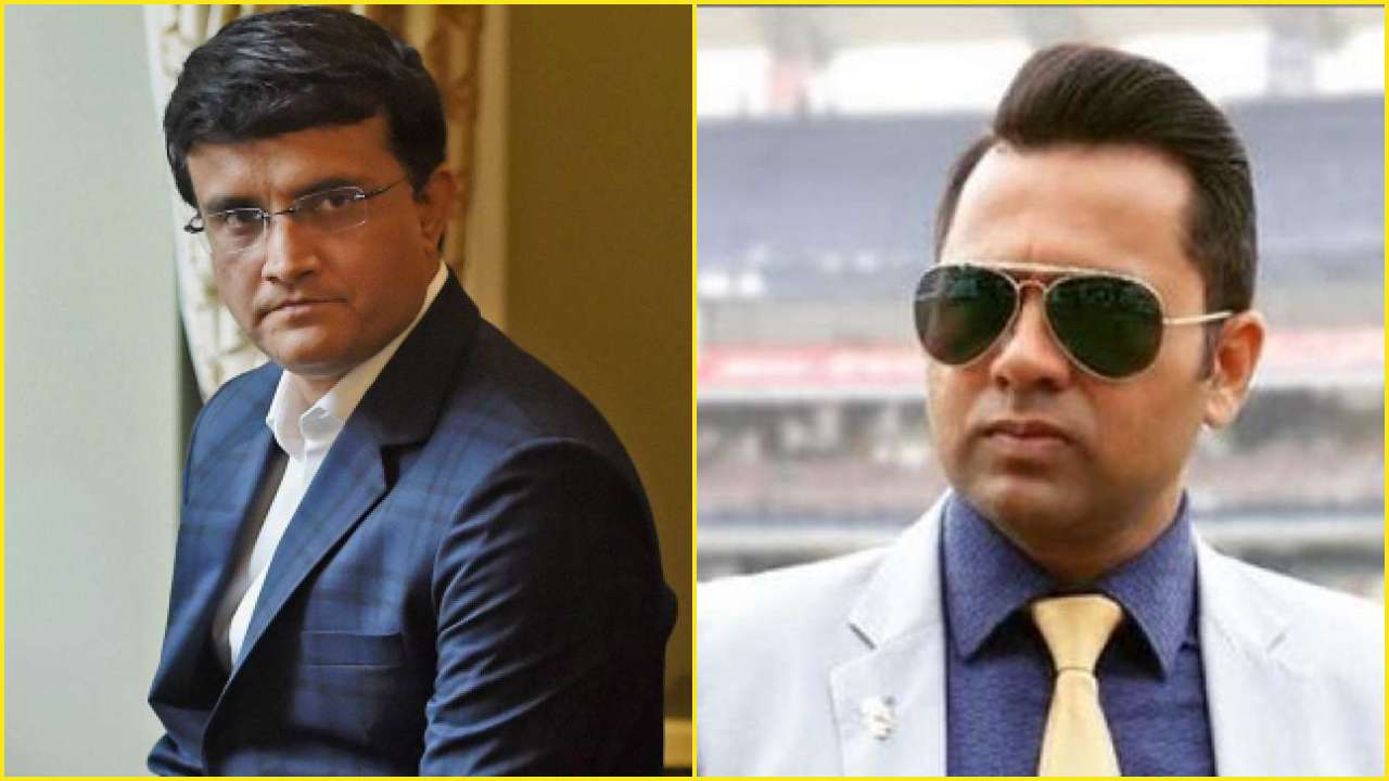 Aakash Chopra and Sourav Ganguly Aakash Chopra and Sourav Ganguly