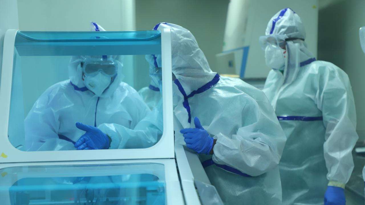 File Photo: COVID-19 testing lab