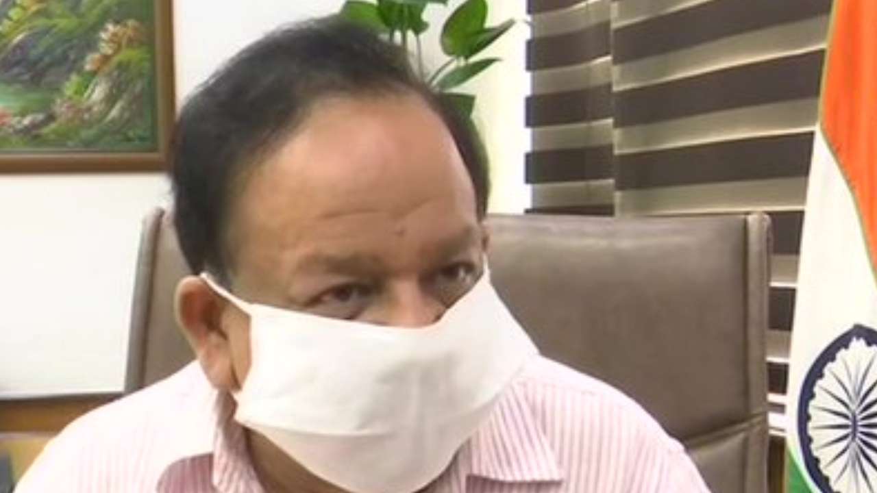 Union Health Minister Harsh Vardhan