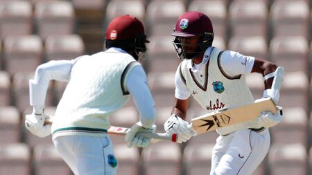 100 up for West Indies