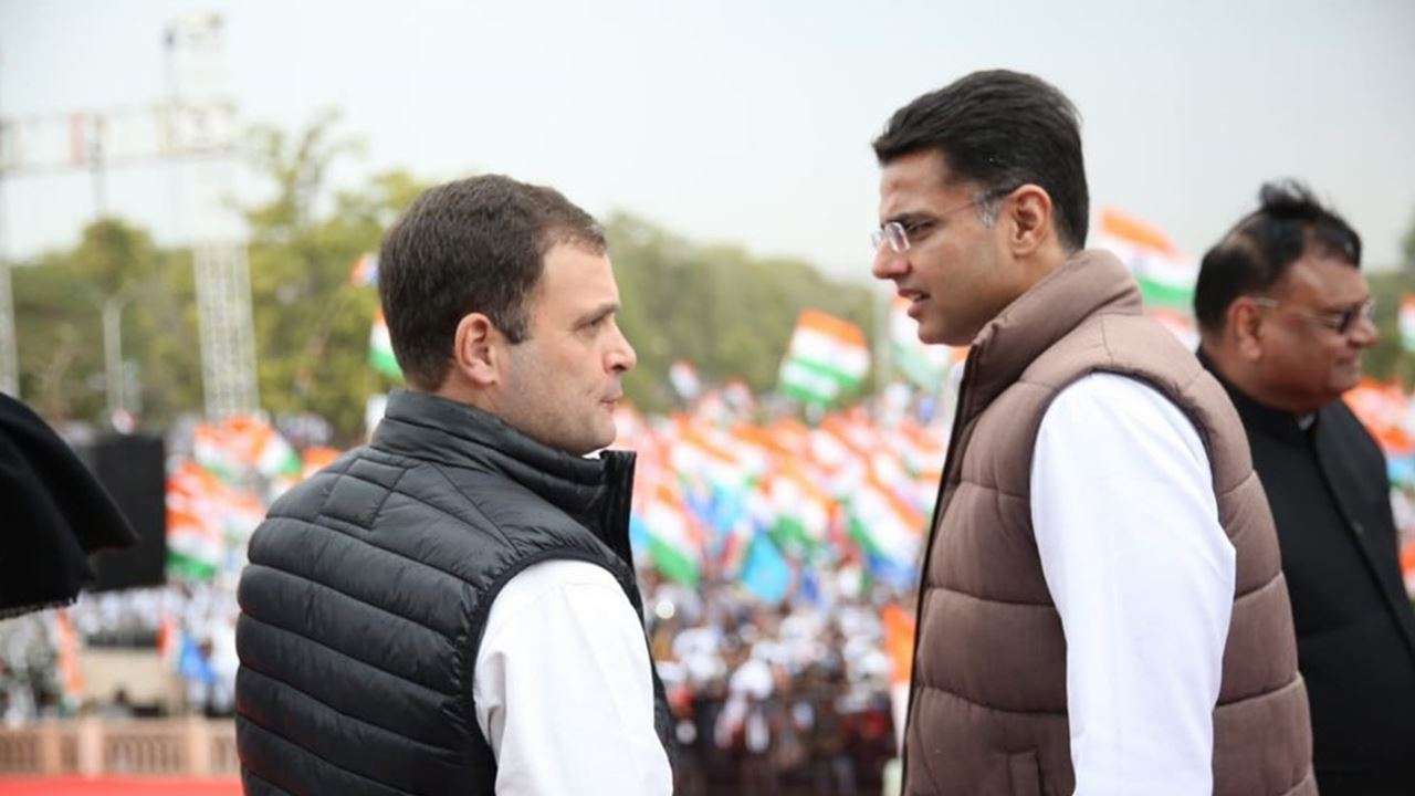 Rahul Gandhi and Sachin Pilot