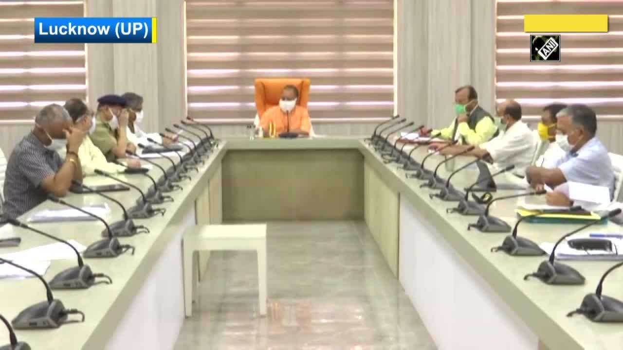 COVID-19: CM Yogi chairs meeting with Team 11 in Lucknow