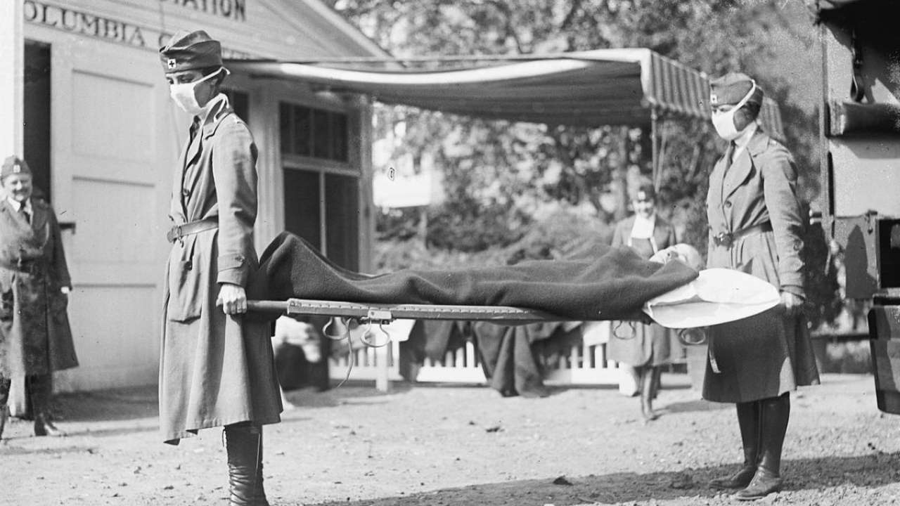 The Spanish Flu pandemic of 1918, the deadliest in history, infected an estimated 500 million people worldwide