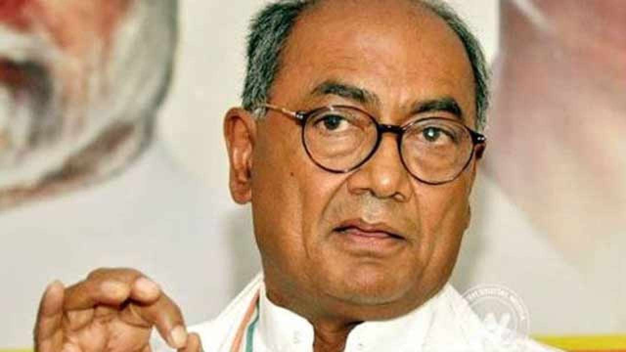 Former Madhya Pradesh Chief Minister Digvijaya Singh