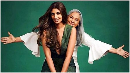 Jaya Bachchan - Shweta Bachchan