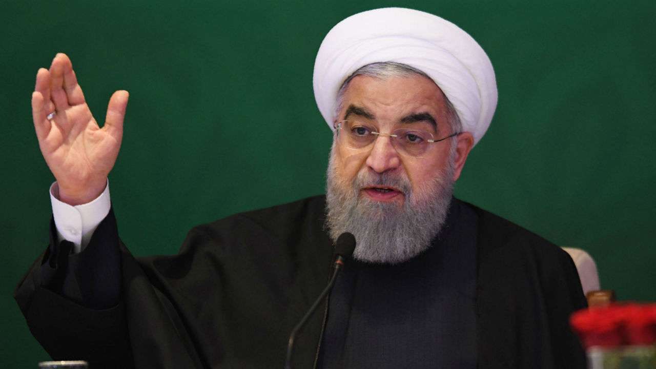 Iran's president Hassan Rouhani