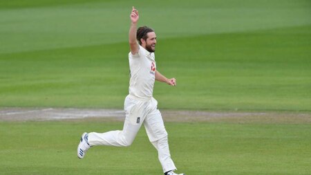 Dowrich goes for a duck, Woakes gets his 100th Test wicket