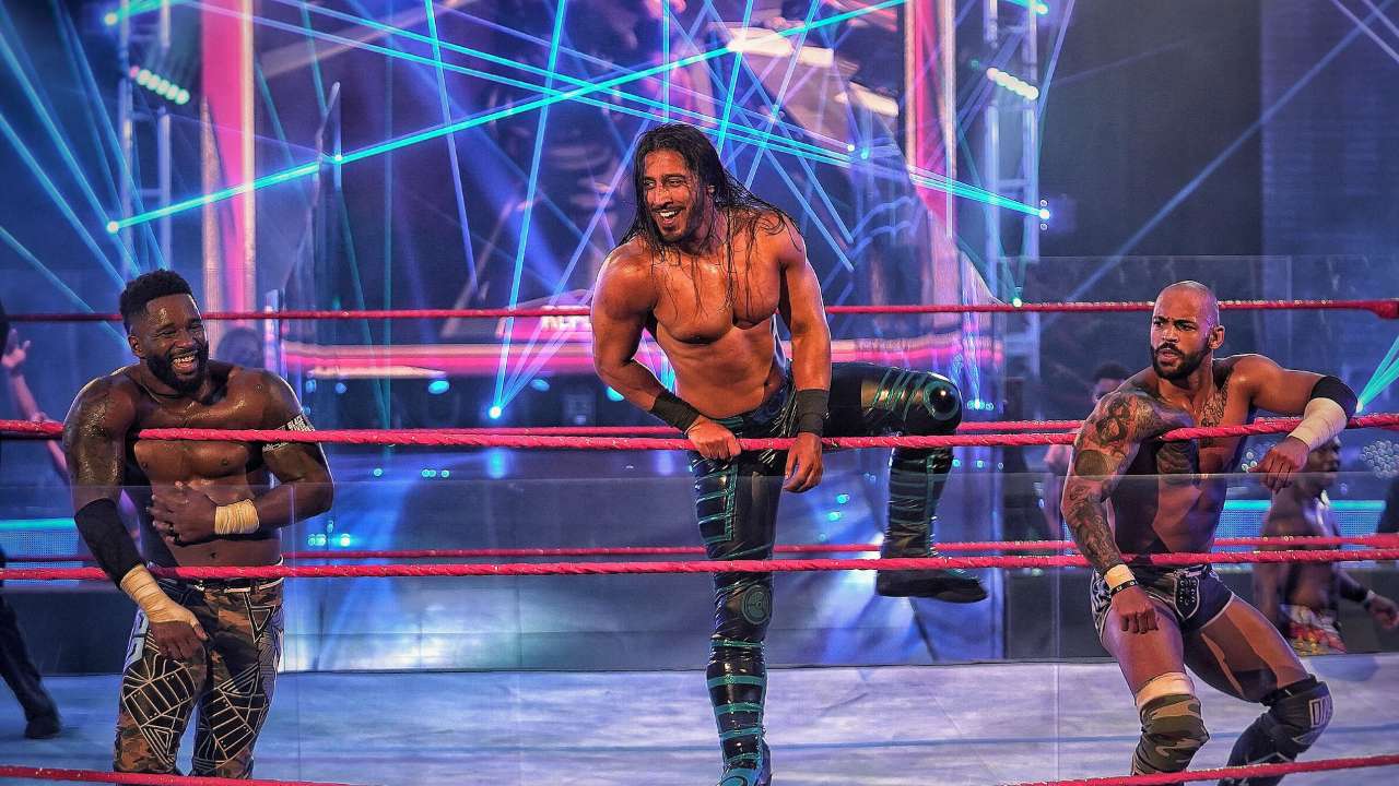 Bobby Lashley, MVP, Shelton Benjamin vs Cedric Alexander, Ricochet, Mustafa Ali