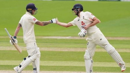 Dom Sibley and Ben Stokes partnership