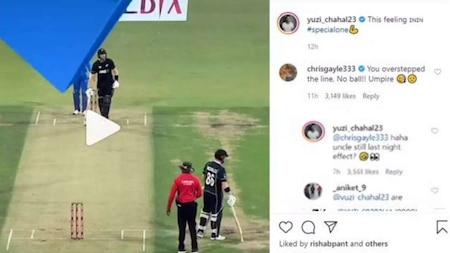 Chahal calling Chris Gayle 'uncle'