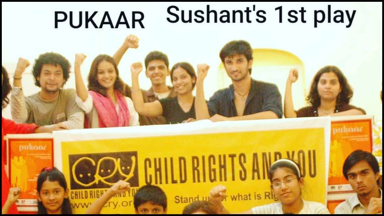 Sushant Singh Rajput's image from first play goes viral