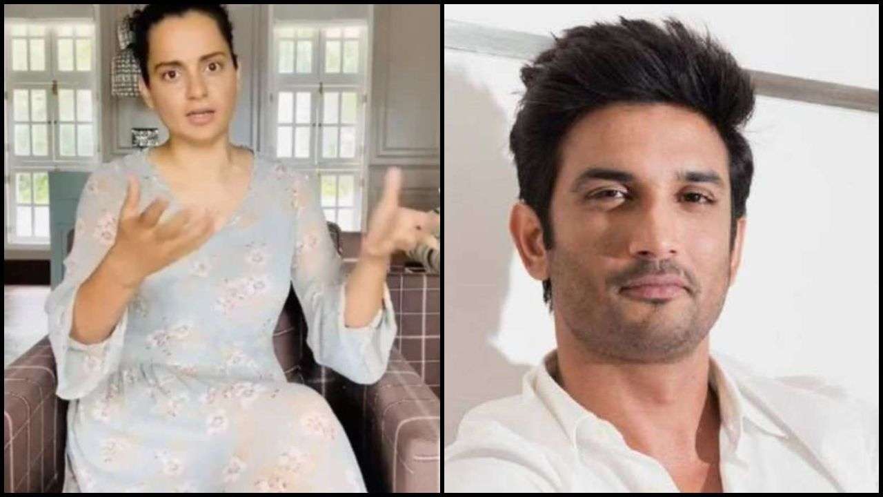 Kangana Ranaut speaks about Sushant Singh Rajput's demise