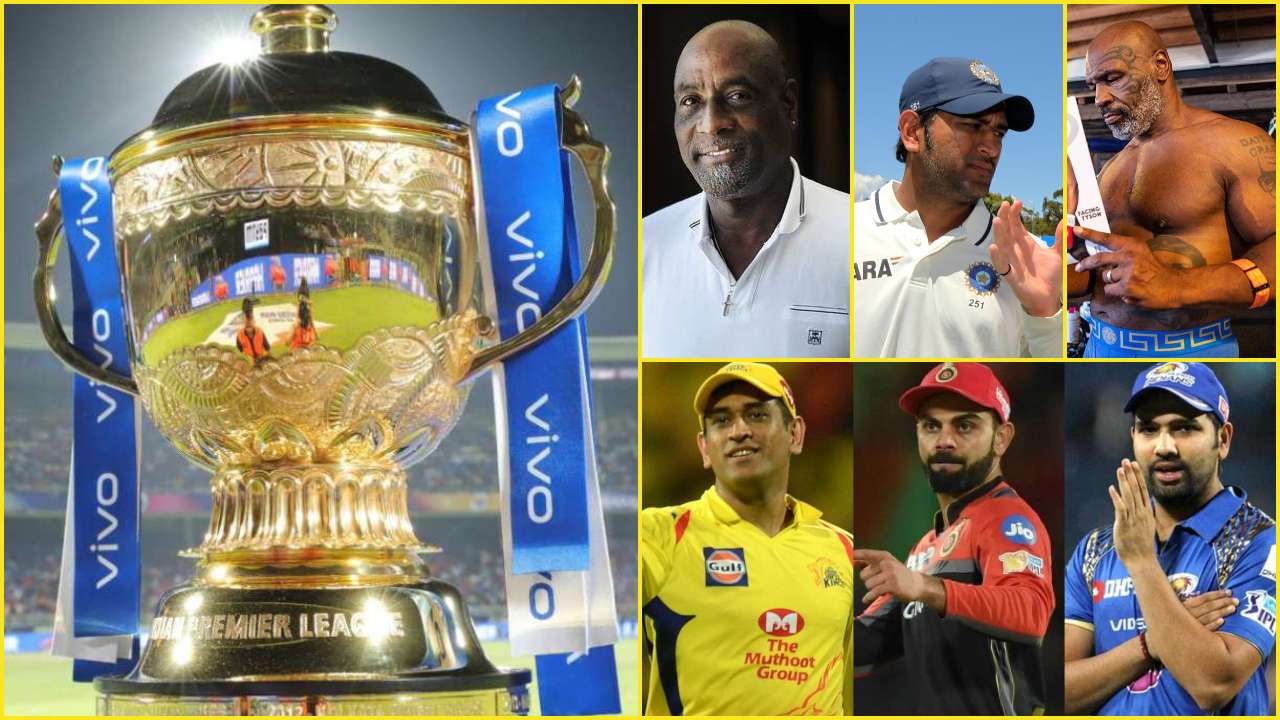 Viv Richards, IPL 2020, MS Dhoni, Virat Kohli, Mike Tyson