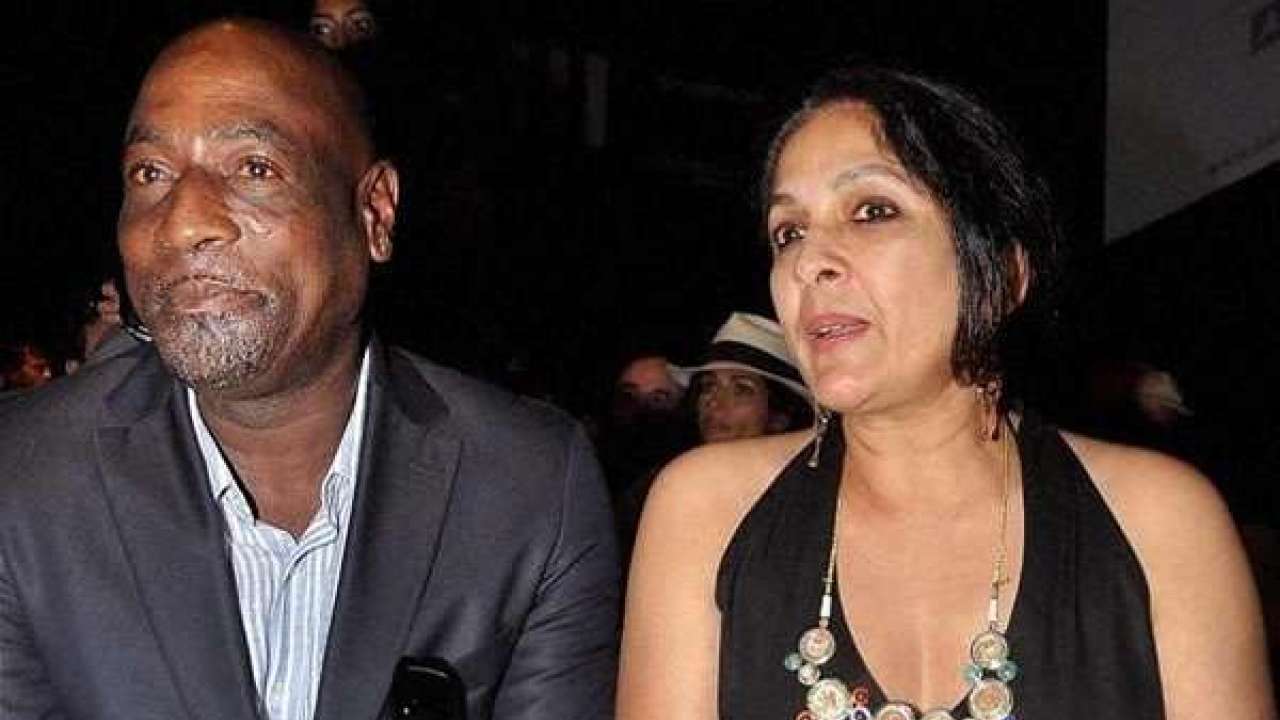 Viv Richards and Neena Gupta