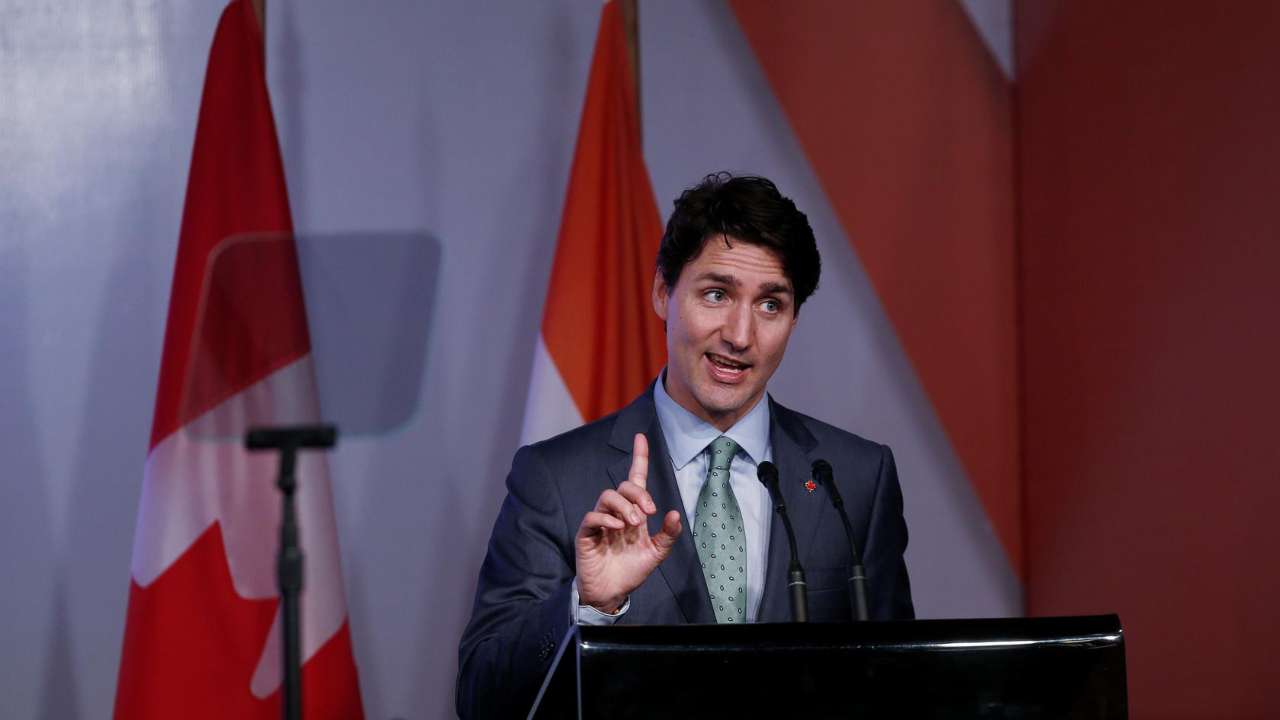 Canada's Prime Minister Justin Trudeau