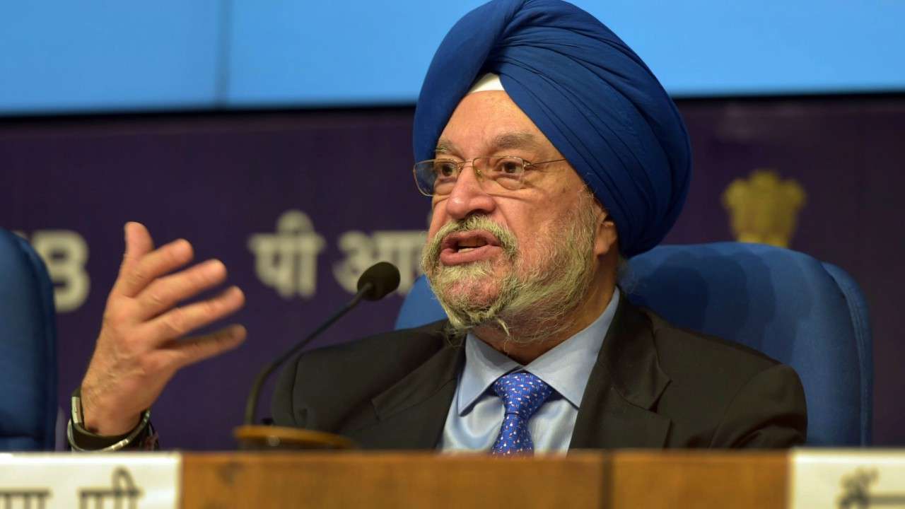 Civil Aviation Minister Hardeep Singh Puri