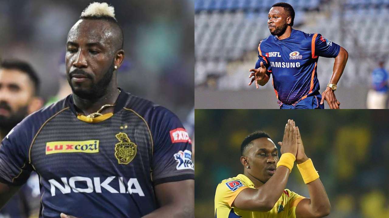 Dwayne Bravo, Andre Russell, Kieron Pollard