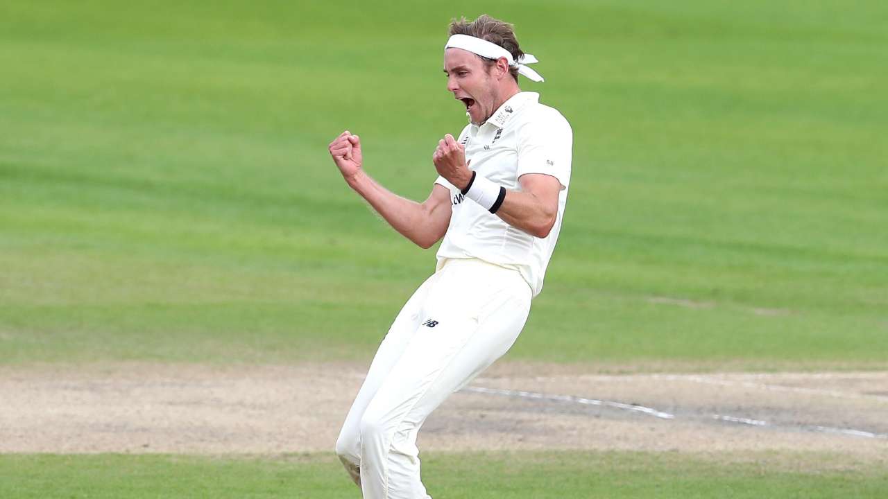 'What a brilliant bowler Stuart Broad'