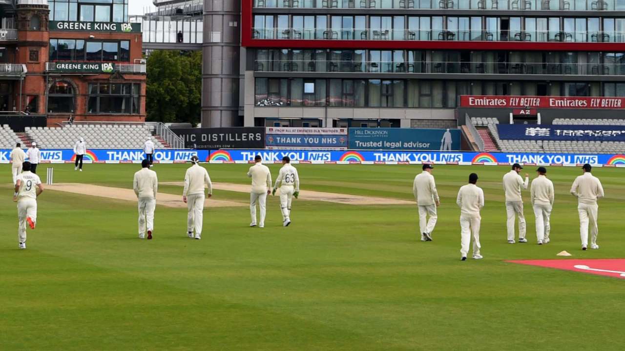 Roston Chase run-out for 7 and play stops again