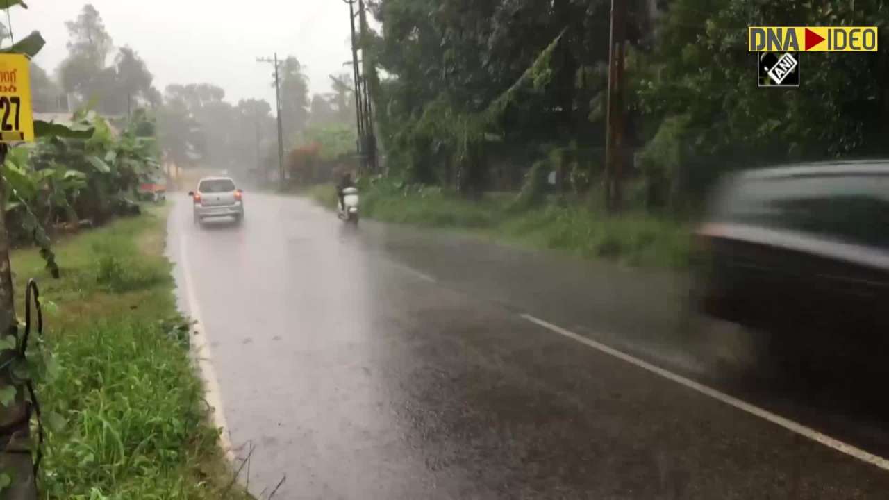 Kerala’s kottayam receives heavy rainfall, imd issues yellow alert