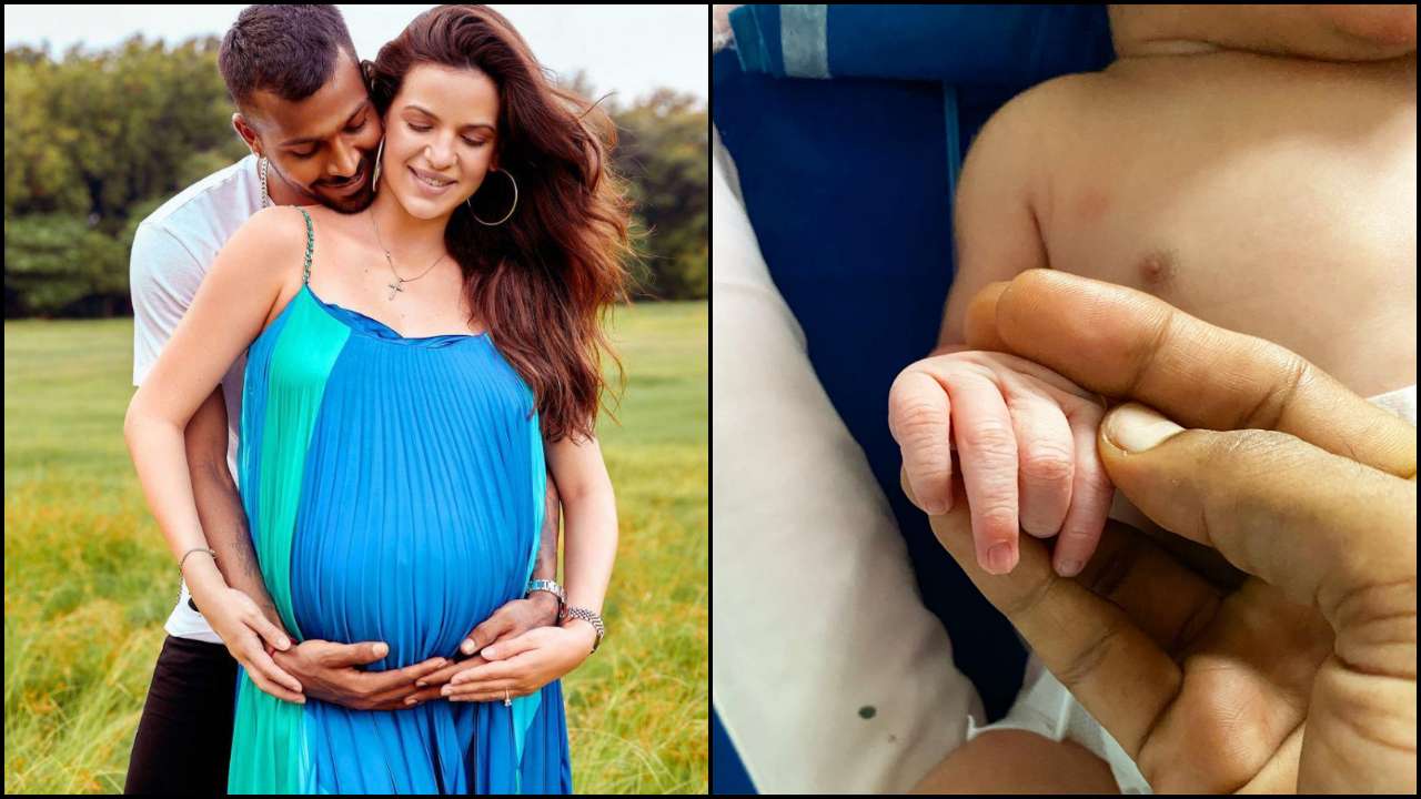 Hardik Pandya, Natasa Stankovic blessed with baby boy - see picture