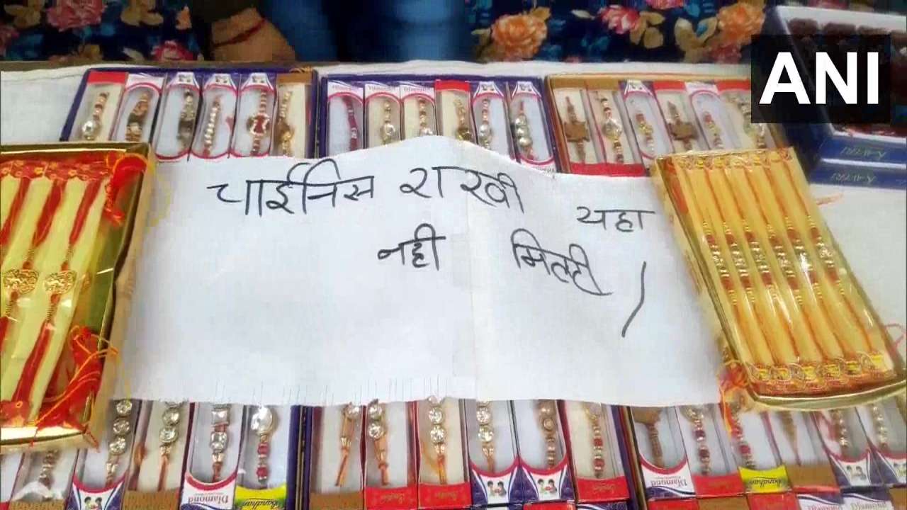 Indians preferring 'desi' rakhi over Chinese