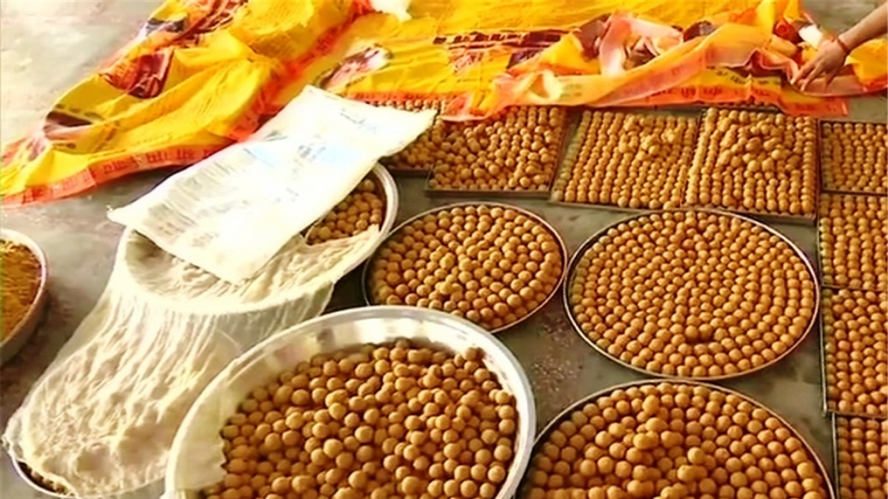 Over 1 lakh laddoos being prepared for foundation ceremony