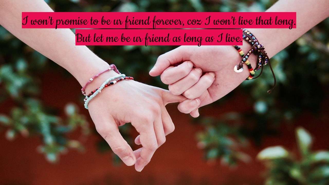 Promise Quotes For Friendship