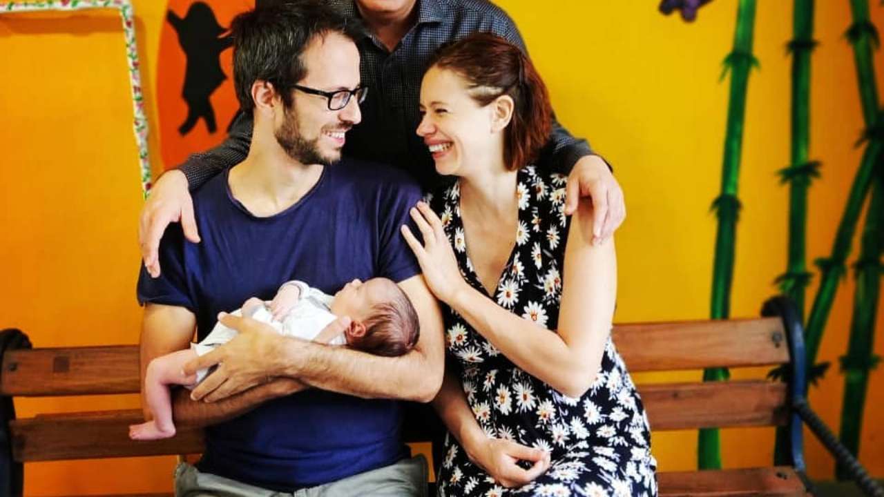 Kalki Koechlin and Guy Hershberg