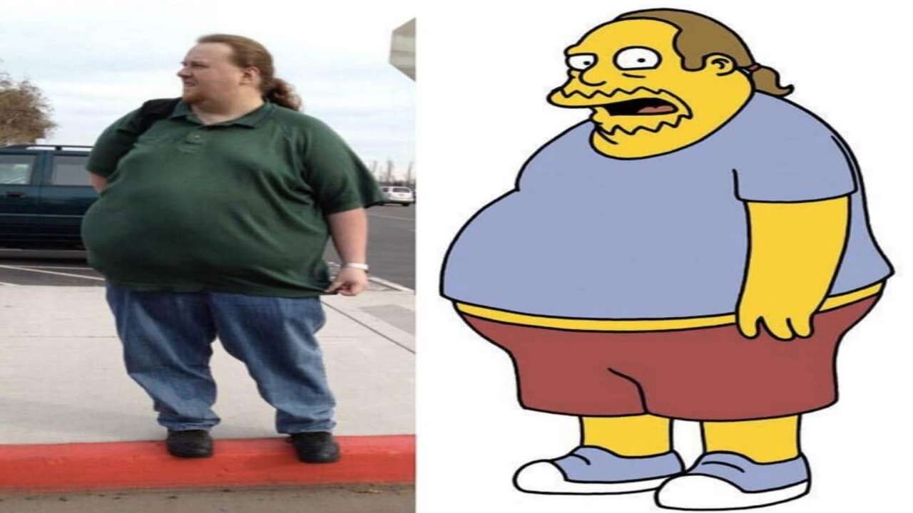 Comic Book Guy from The Simpsons