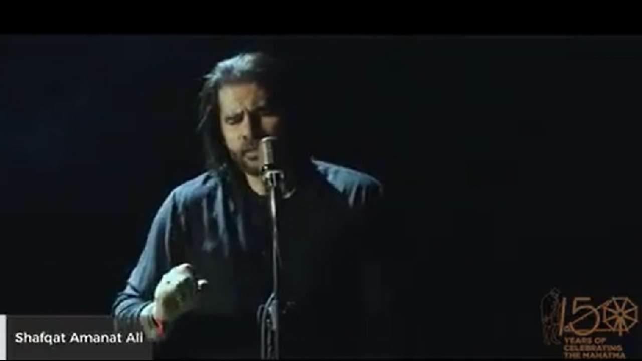 Pakistani singer Shafqat Amanat Ali