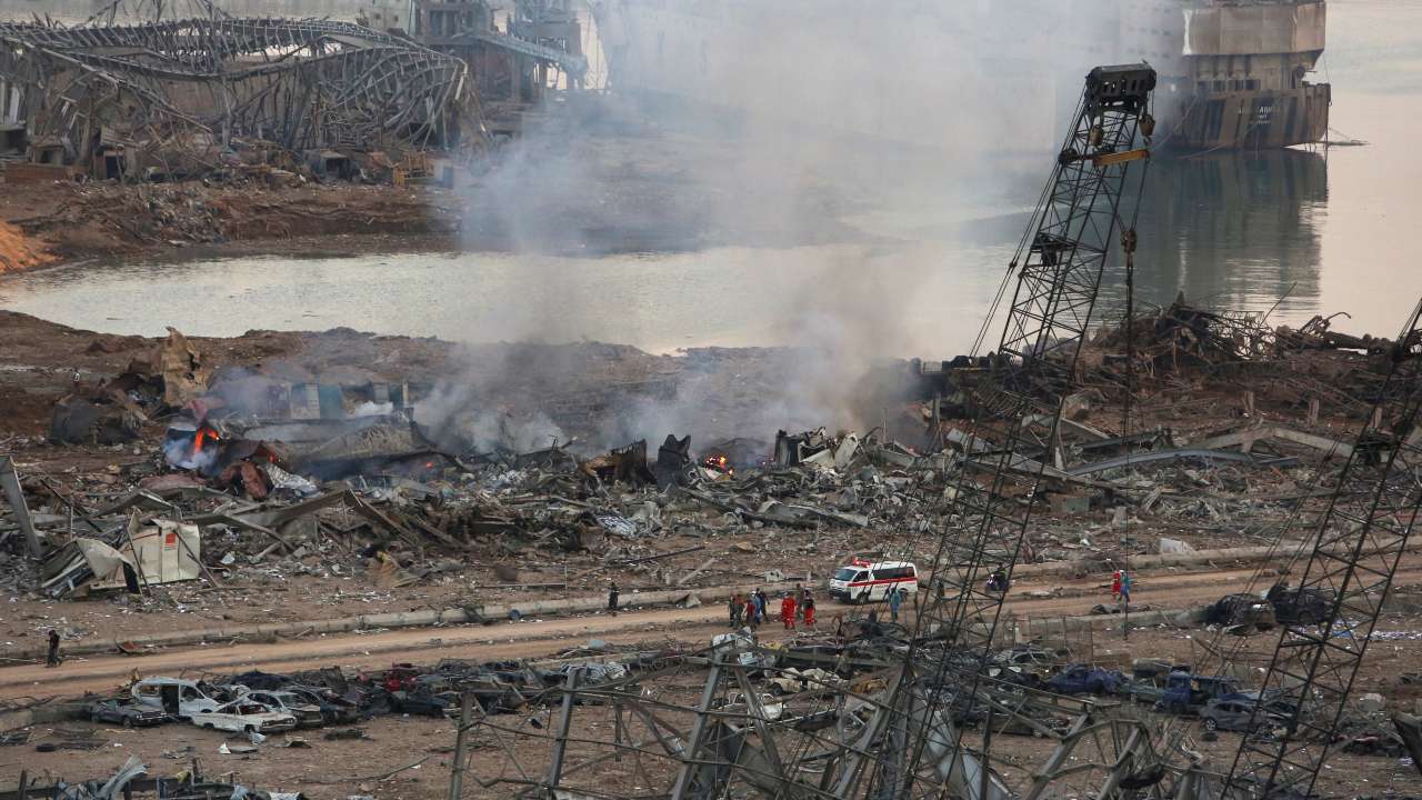 Hospitals, damaged in blast, inundated with patients