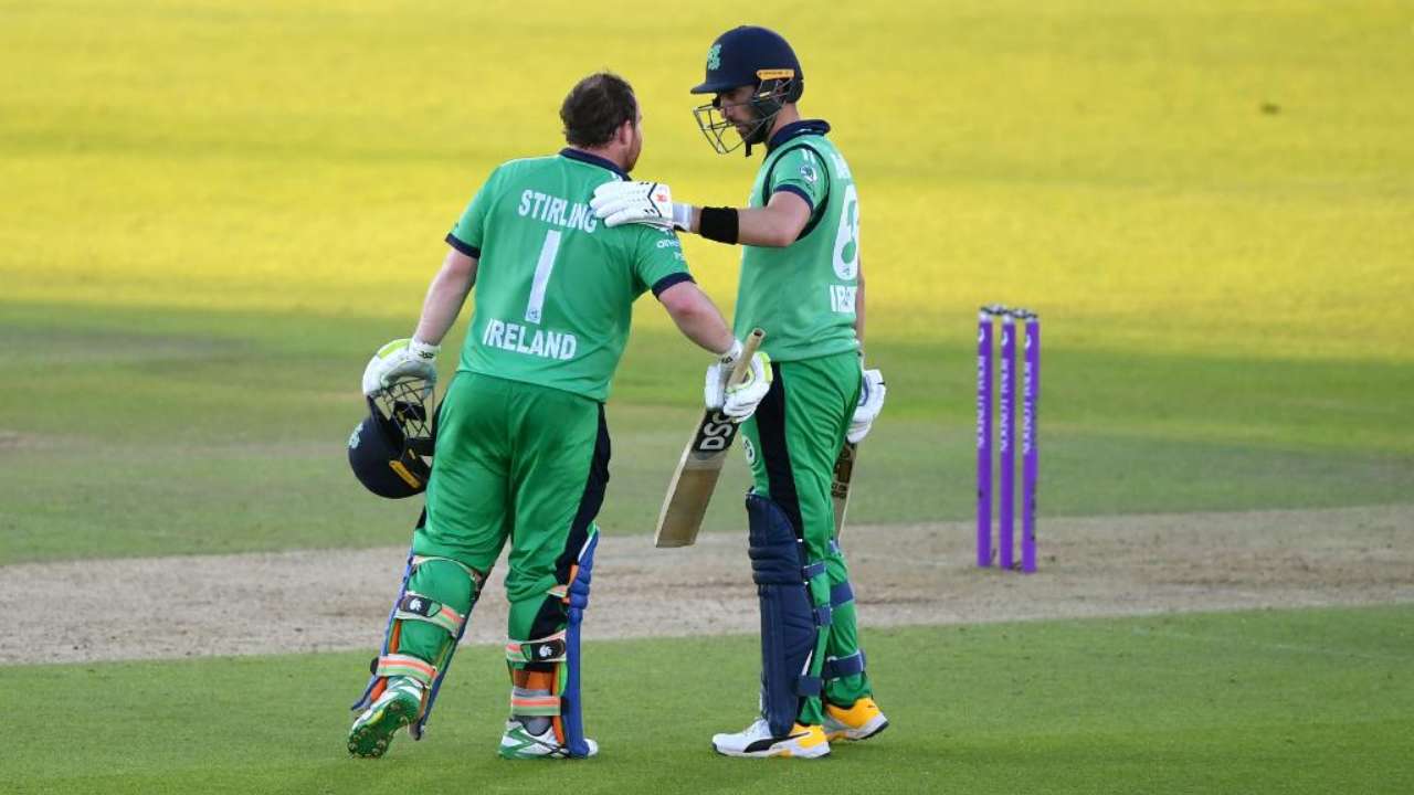 Andrew Balbirnie and Paul Stirling