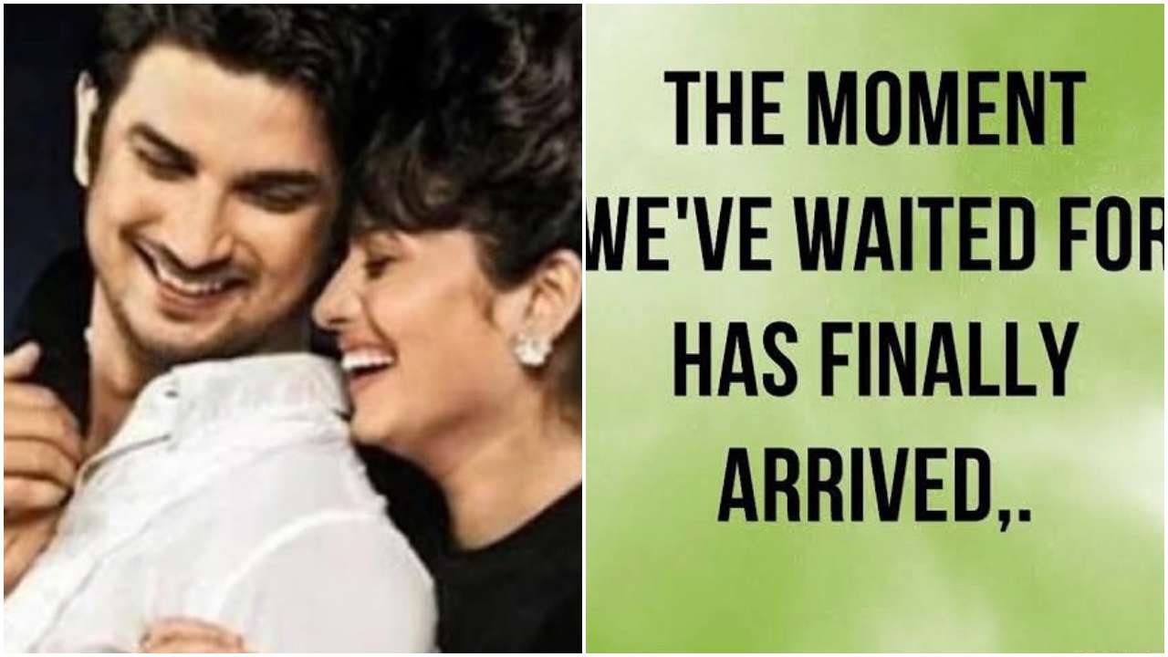 'Moment has finally arrived': Ankita Lokhande welcomes CBI probe in Sushant Singh Rajput death case