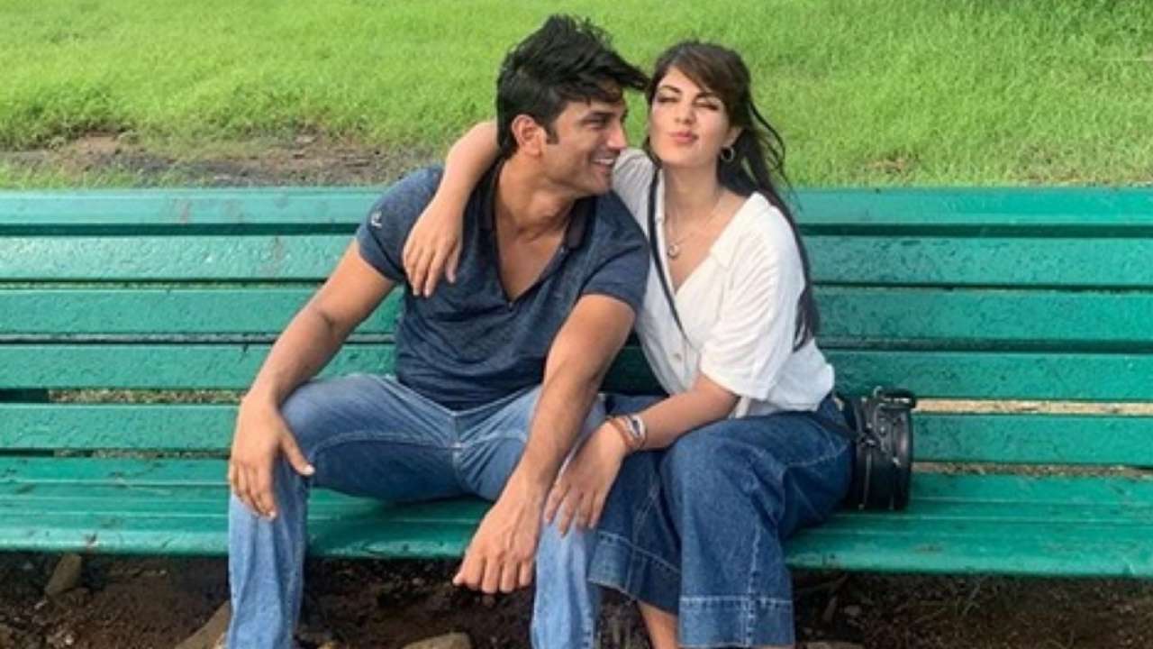 File Photo: Rhea Chakraborty and Sushant Singh Rajput