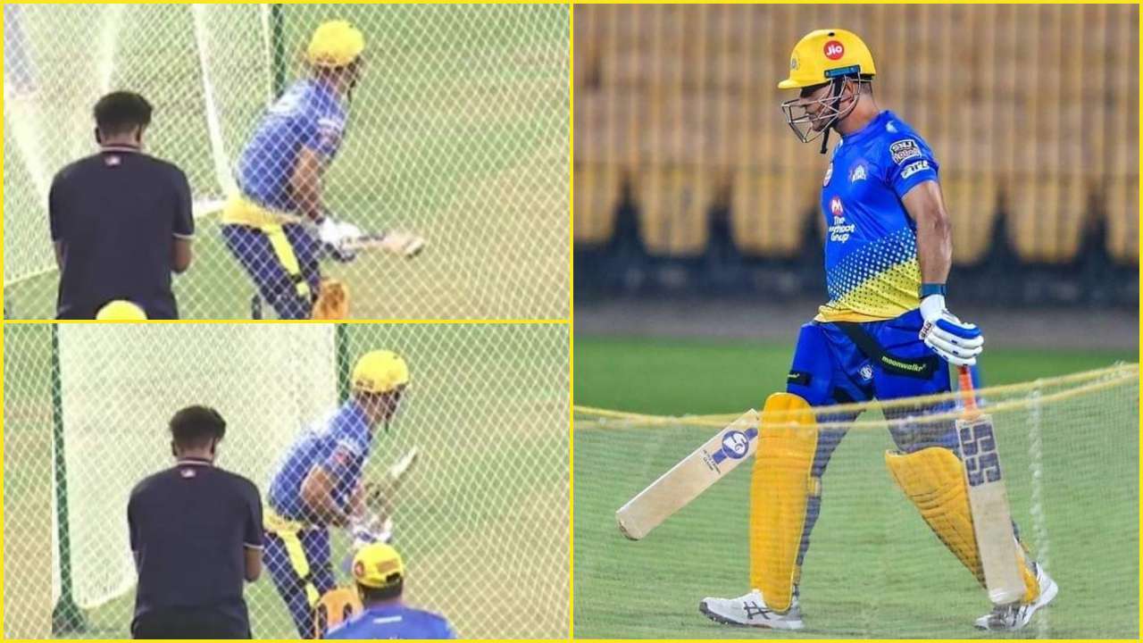 Csk Skipper Ms Dhoni Already In Nets Prepping For Ipl Kickoff In Uae