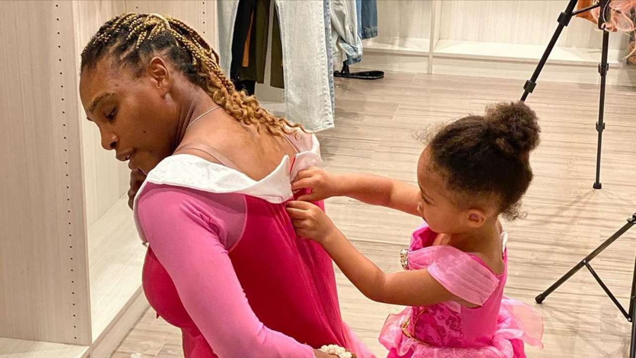 She S Got My Back Already Serena Williams Shares Adorable Photo With Daughter Olympia Ohanian