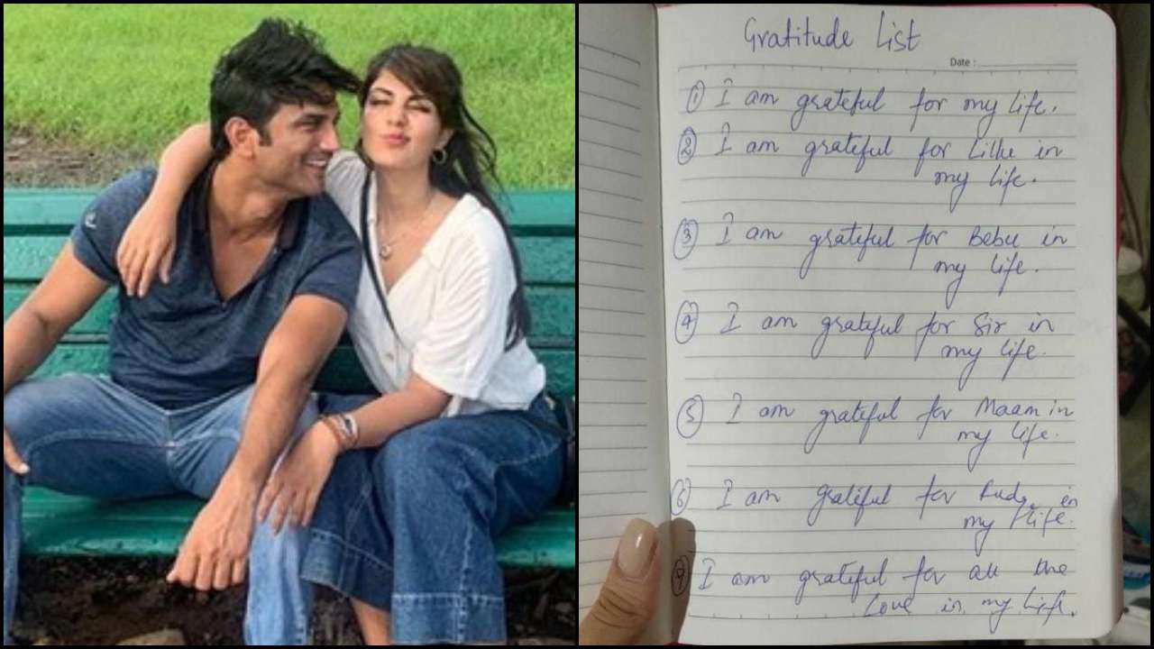 Rhea Chakraborty shares only 'property' of Sushant Singh Rajput ...