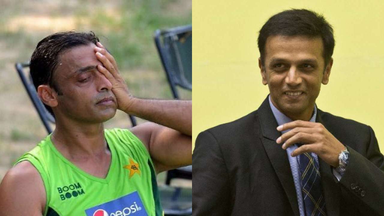 Shoaib Akhtar names Rahul Dravid as most 'determined batsman' he ever ...