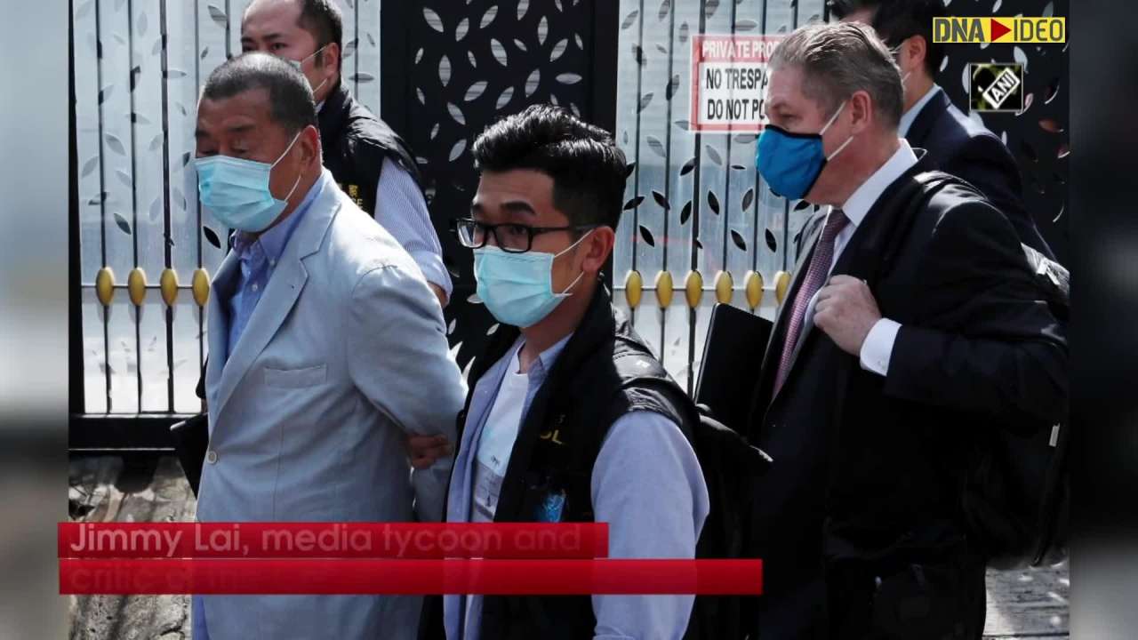 Hong kong media tycoon arrested under new security law