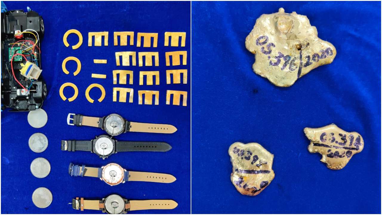 Gold seized at Chennai airport