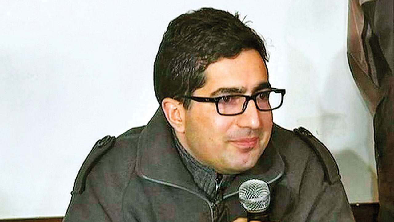 Shah Faesal was released from detention in June