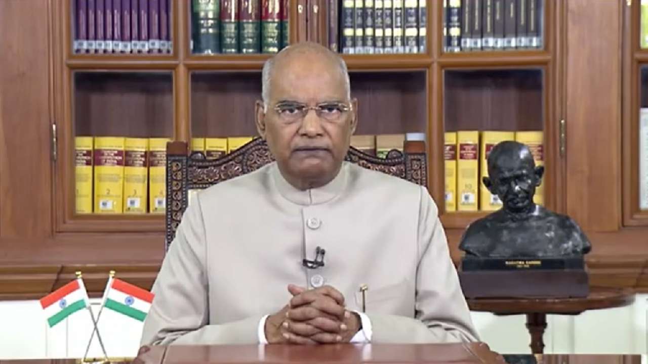 President Ram Nath Kovind addresses the nation on the Independence Day eve