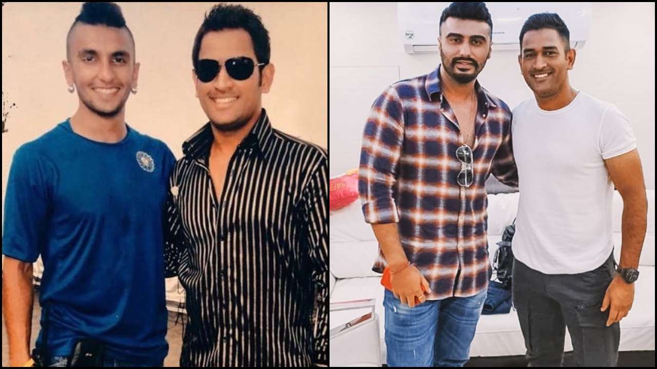 Mahendra Singh Dhoni, Ranveer Singh, Arjun Kapoor