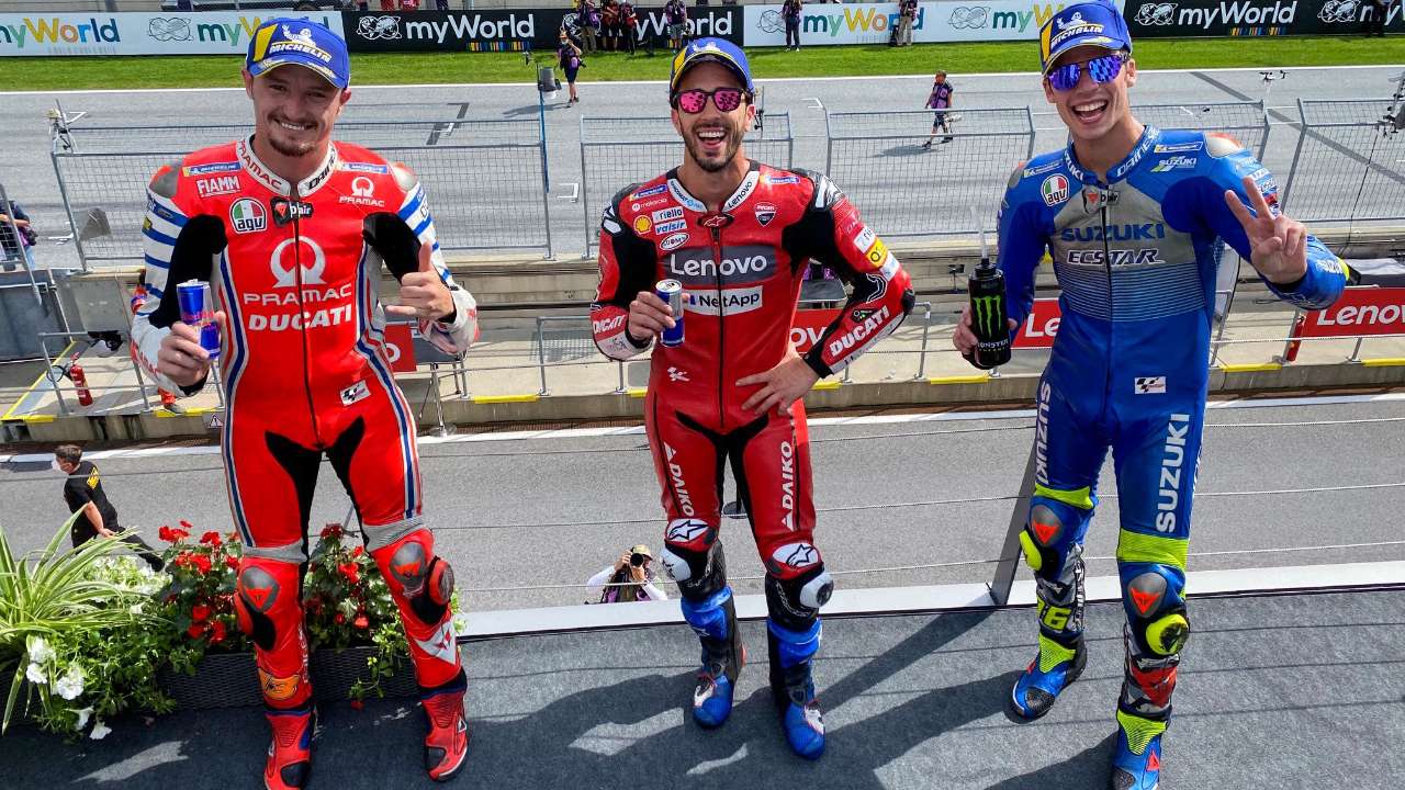 Ducati's Andrea Dovizioso wins Austrian Grand Prix