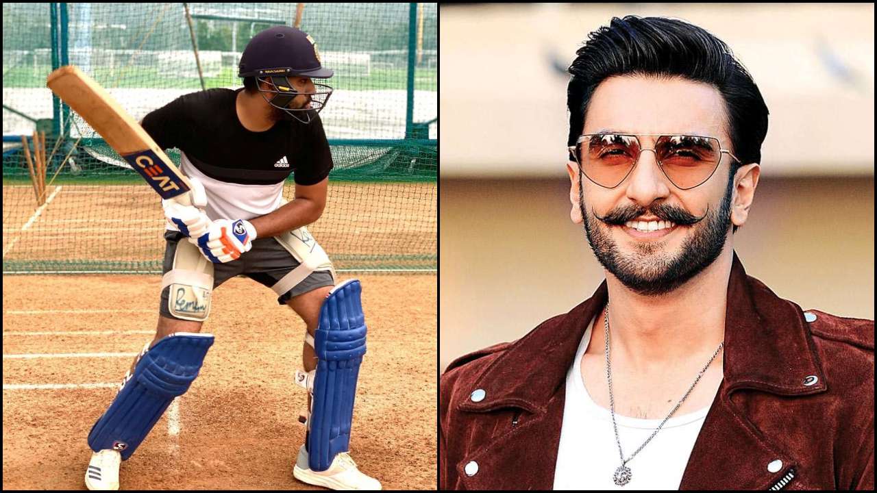 Rohit Sharma and Ranveer Singh