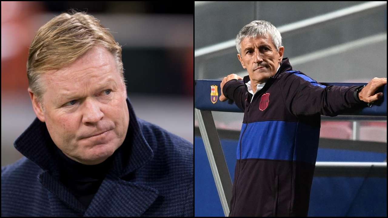 After sacking Quique Setien for club's 8-2 loss against Bayern, Barcelona appoint Ronald Koeman as head coach