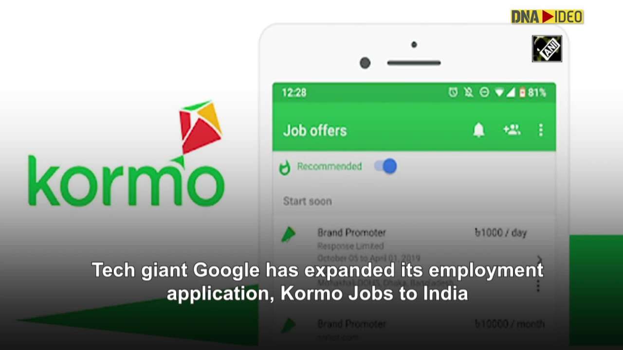 Google launches Kormo app in India to help people find jobs