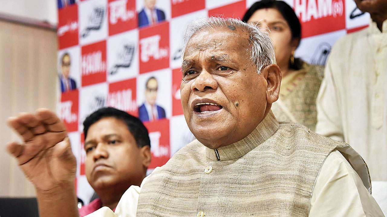 File Photo: Former Bihar chief minister Jitan Ram Manjhi